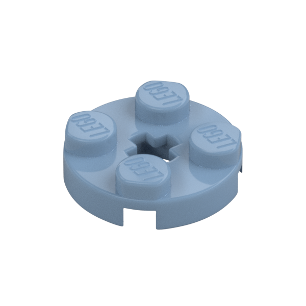 PLATE 2X2 ROUND