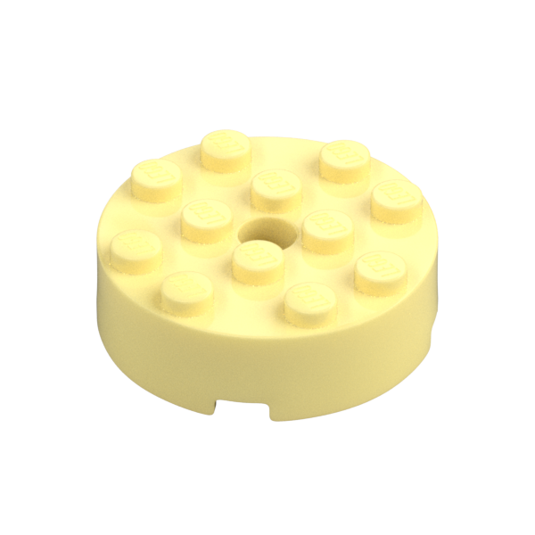 BRICK 4X4 ROUND W. Ø4.9 W. CLICK