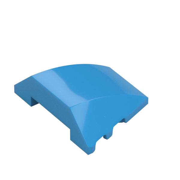BRICK 4X3 W. BOW/ANGLE