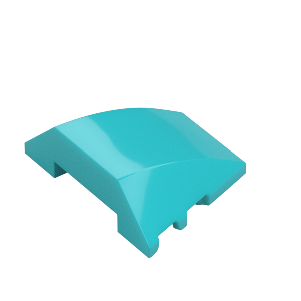BRICK 4X3 W. BOW/ANGLE
