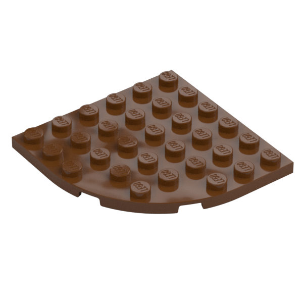 PLATE 6X6 W. BOW