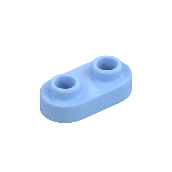 PLATE 1X2, ROUNDED, NO. 1
