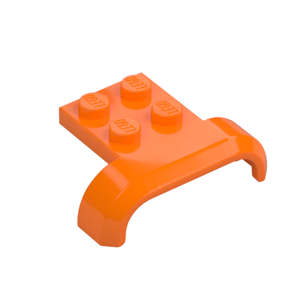 MUDGUARD 3X4, W/ PLATE, NO. 1