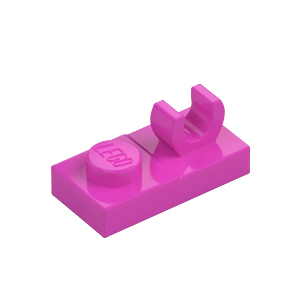PLATE 1X2 W. VERTICAL GRIP