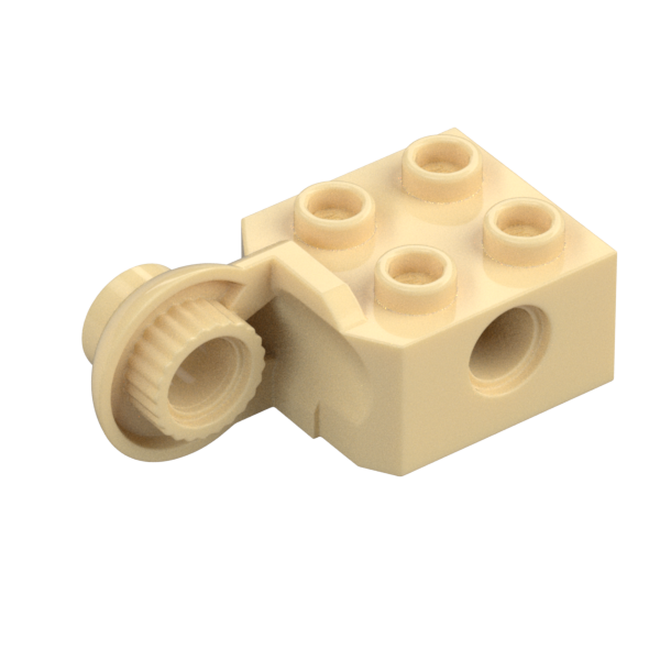 BRICK 2X2 Ø4.85 VERTIC. SNAP