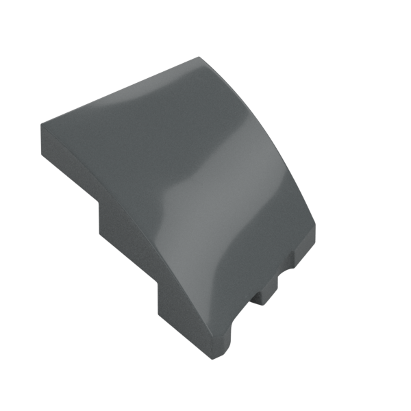 BRICK 2X3, OUTSIDE BOW, LEFT