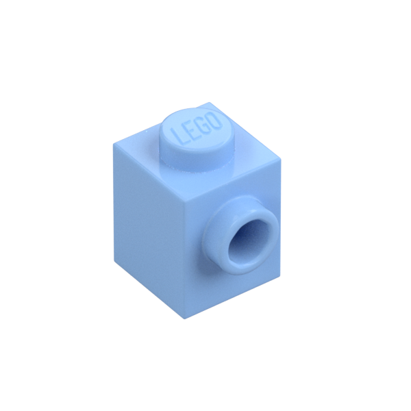 BRICK 1X1 W. 1 KNOB