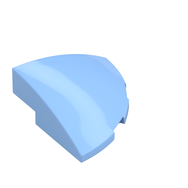 1/4 SPHERE 3X3X1