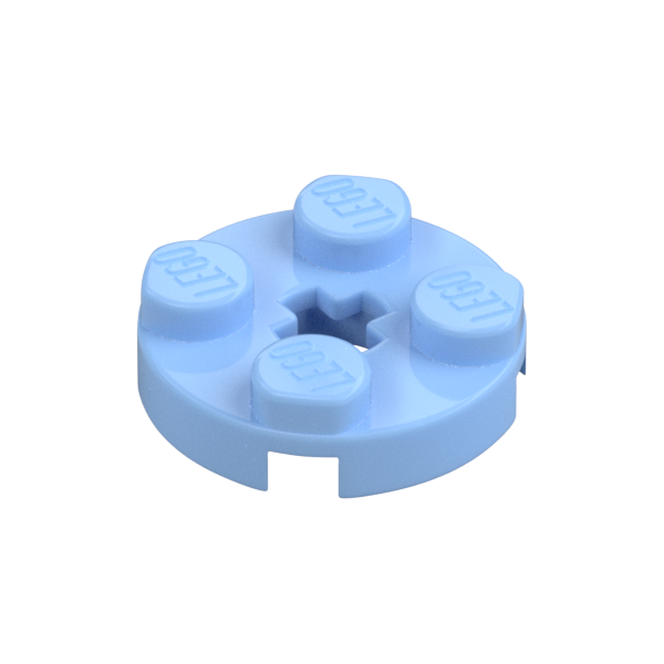 PLATE 2X2 ROUND
