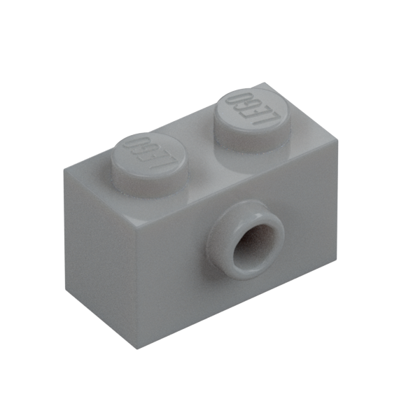 BRICK 1X2 W/ 1 KNOB