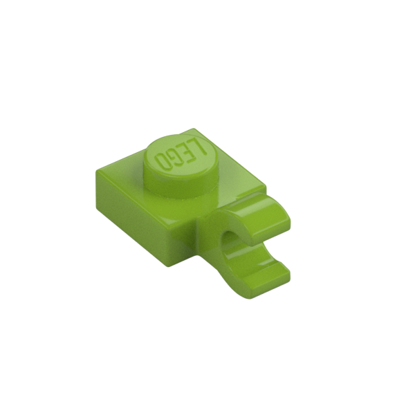 PLATE 1X1 W/HOLDER VERTICAL