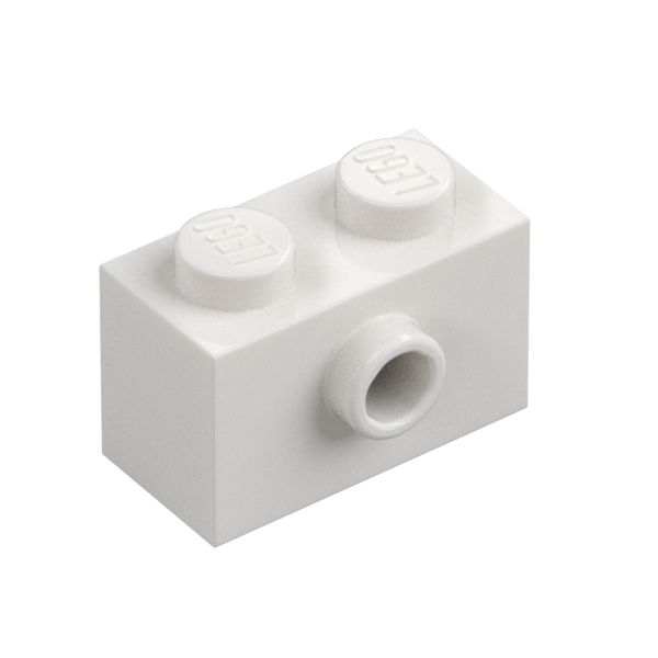 BRICK 1X2 W/ 1 KNOB
