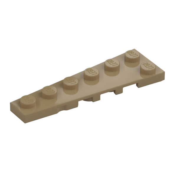 LEFT PLATE, 2X6, DEG. 9