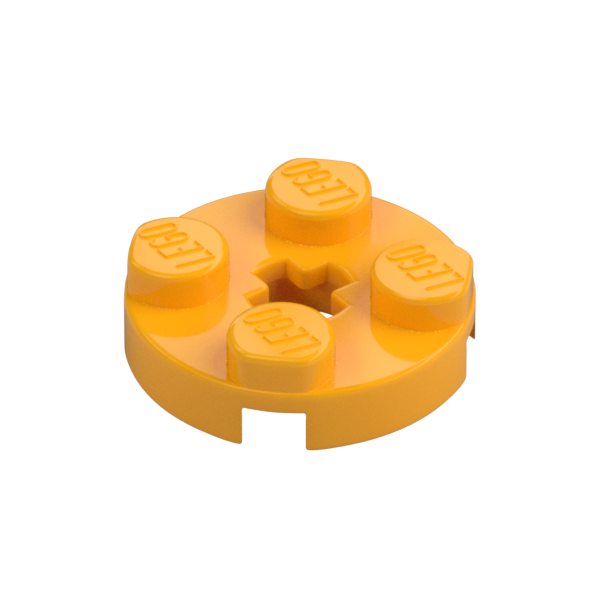 PLATE 2X2 ROUND