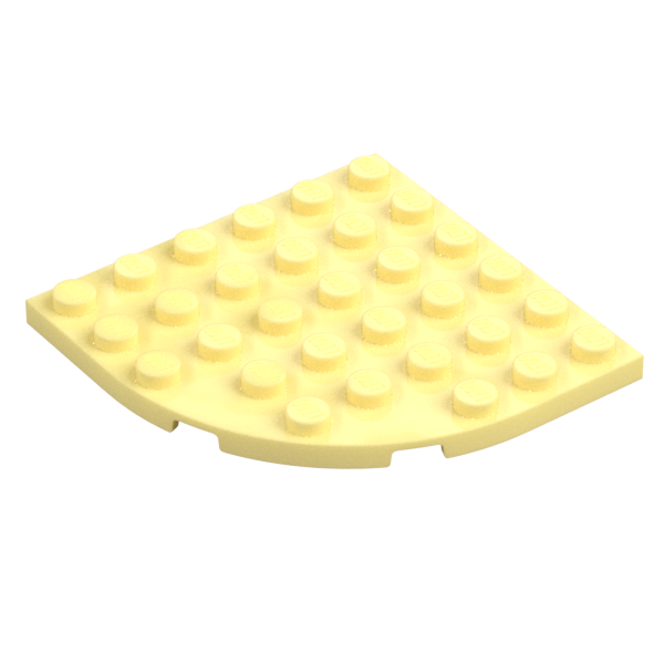 PLATE 6X6 W. BOW