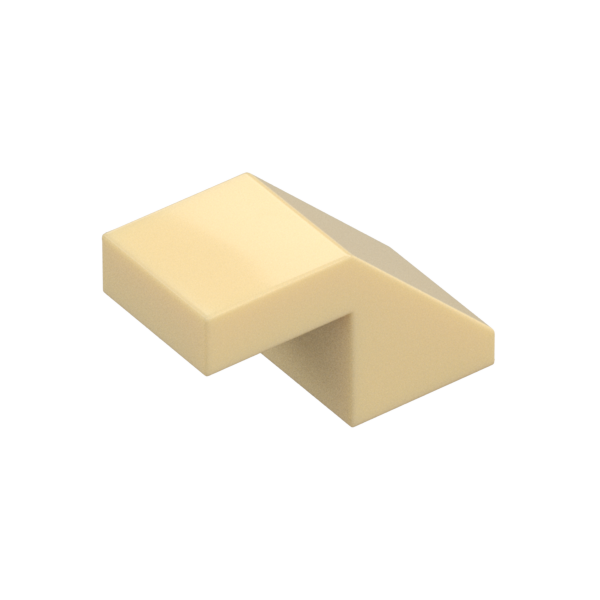 ROOF TILE 1X2, DEG. 45, W/O KNOBS