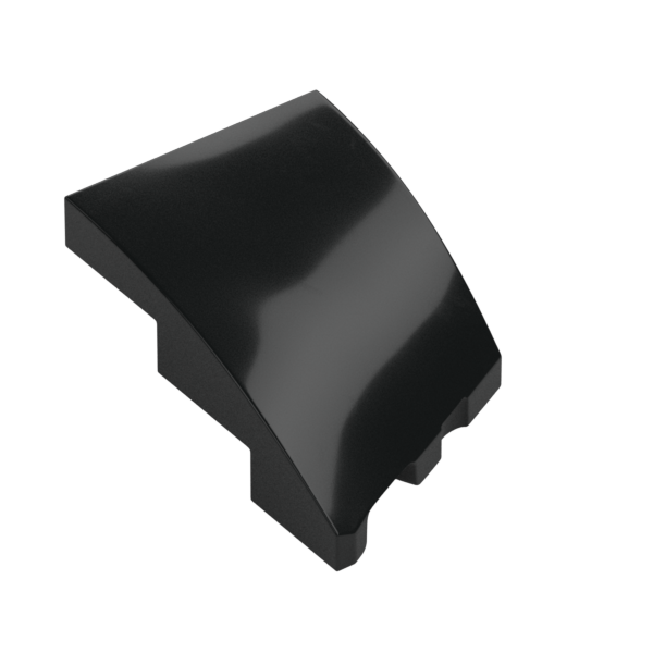 BRICK 2X3, OUTSIDE BOW, LEFT