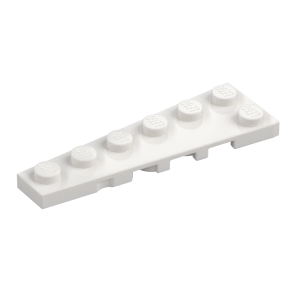 LEFT PLATE, 2X6, DEG. 9