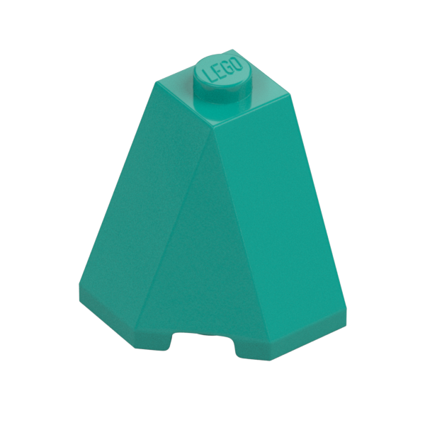 ROOF TILE 2X2X2, DEG. 65, NO. 1