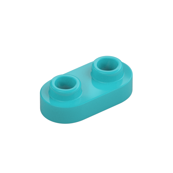 PLATE 1X2, ROUNDED, NO. 1