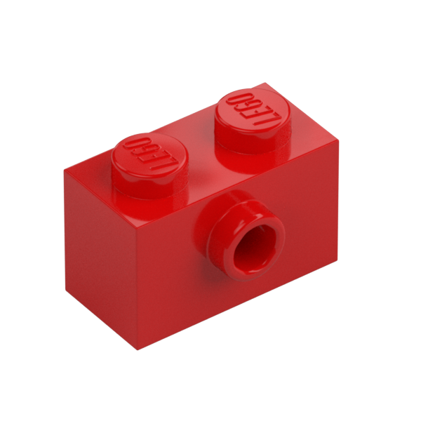 BRICK 1X2 W/ 1 KNOB