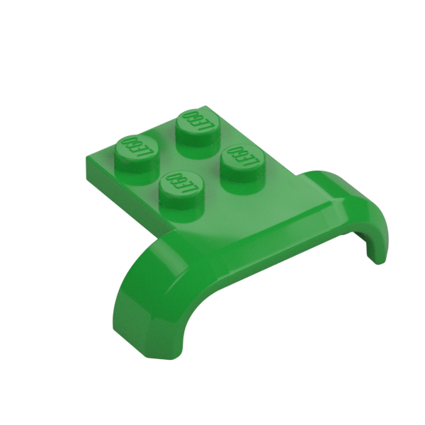 MUDGUARD 3X4, W/ PLATE, NO. 1