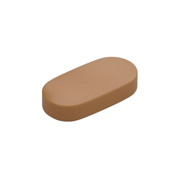 TILE 1X2, 1/2 CIRCLE
