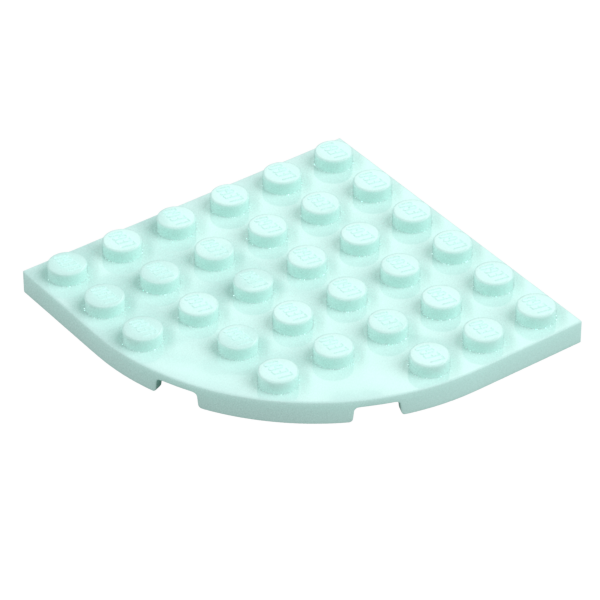 PLATE 6X6 W. BOW