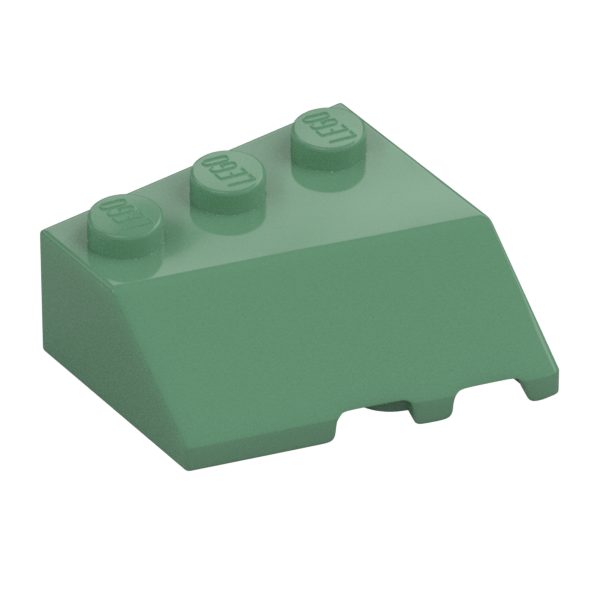 LEFT ROOF TILE 3X3, DEG. 45/18/45