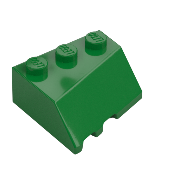 RIGHT ROOF TILE 3X3, DEG. 45/18/45