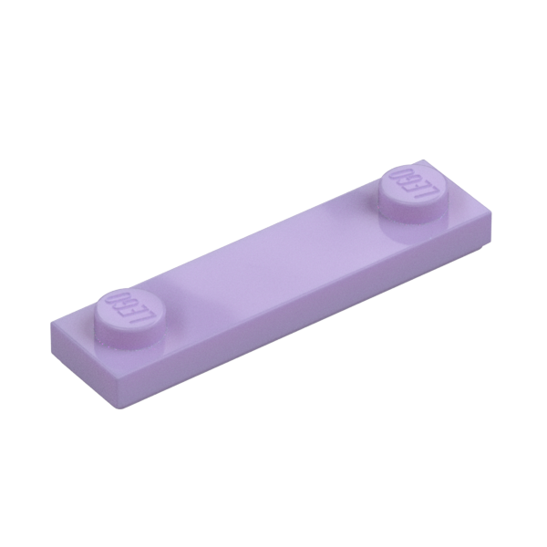PLATE 1X4, W/ 2 KNOBS, NO. 2