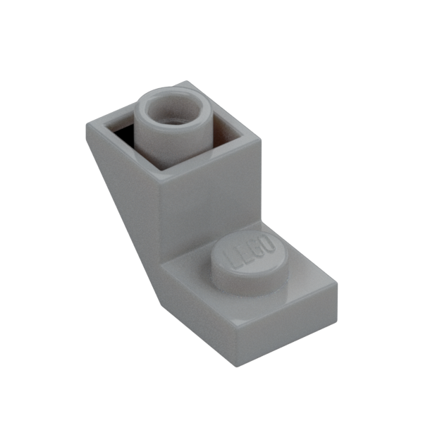 ROOF TILE 1X2, INVERTED, DEG. 45, W/ CUT