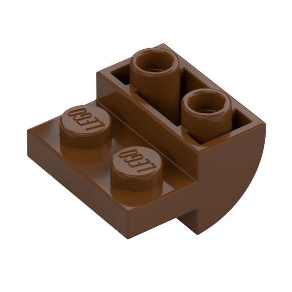BRICK 2X2X1 INV. BOW, W/ CUT OUT