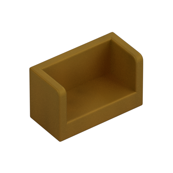 WALL DOUBLE CORNER 1X2X1
