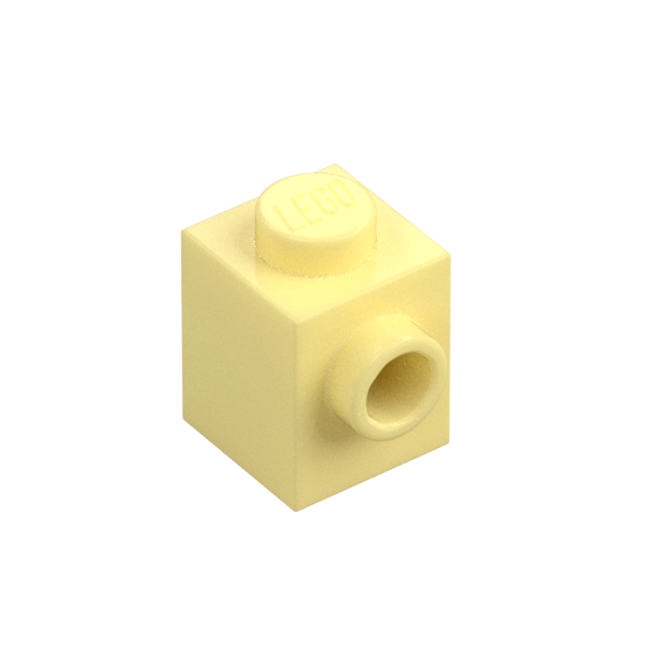 BRICK 1X1 W. 1 KNOB