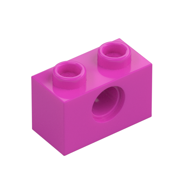 TECHNIC BRICK 1X2, Ø4.9