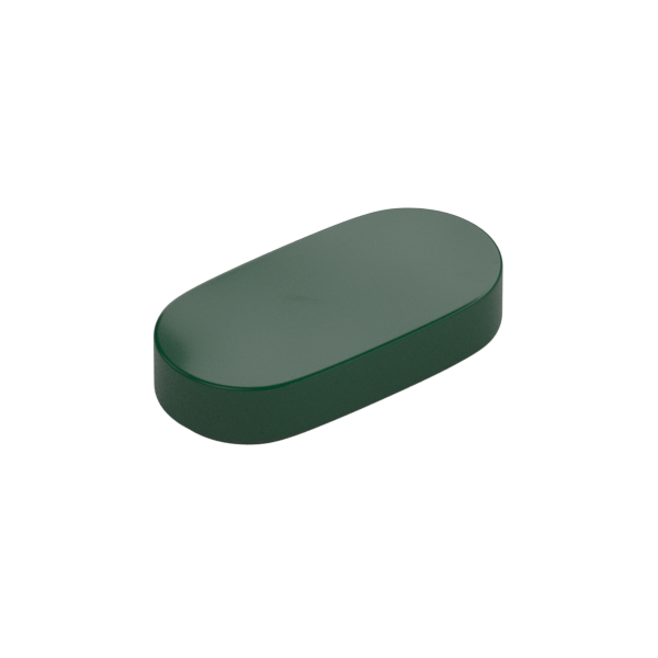 TILE 1X2, 1/2 CIRCLE
