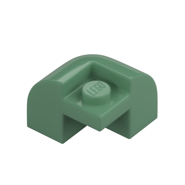 BRICK W/ BOW 2X2X1 1/3