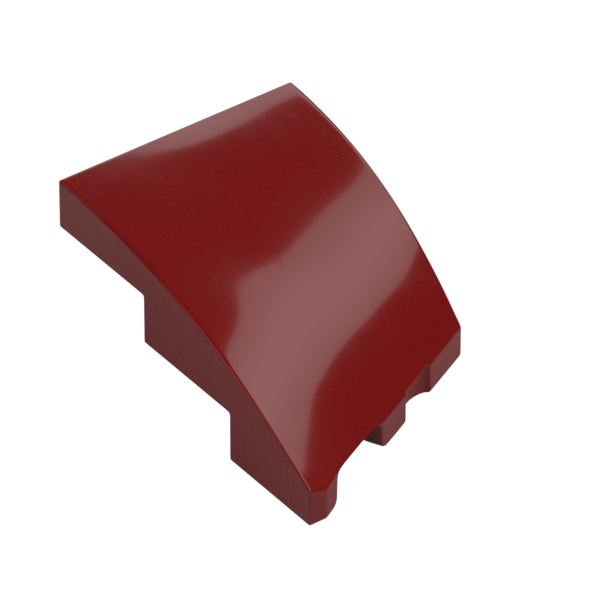 BRICK 2X3, OUTSIDE BOW, LEFT