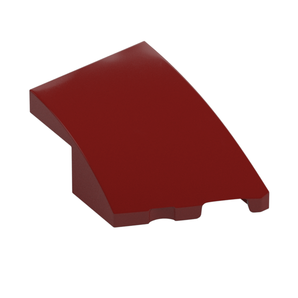BRICK 2X3, OUTSIDE BOW, RIGHT