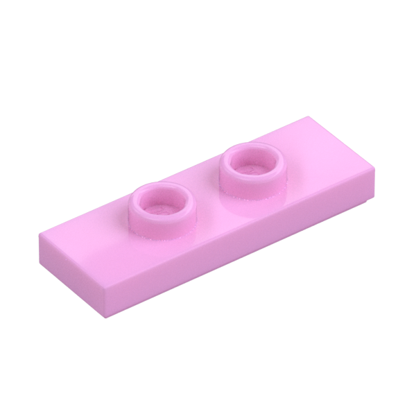 PLATE 1X3 W/ 2 KNOBS