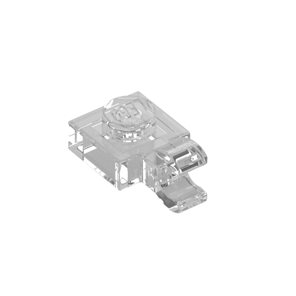 PLATE 1X1 W/HOLDER VERTICAL