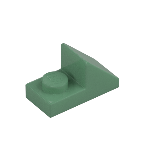 ROOF TILE 1X2 45° W 1/3 PLATE
