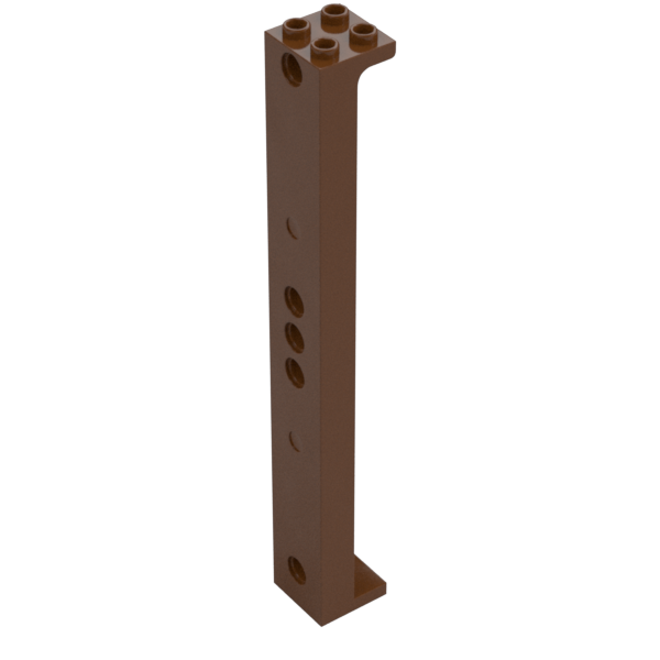 BRICK 2X2X16 W. Ø4.85