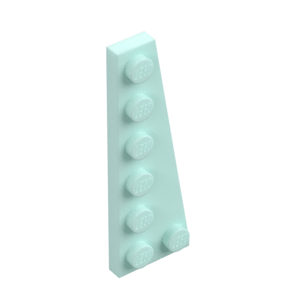 RIGHT PLATE, 2X6, DEG. 9