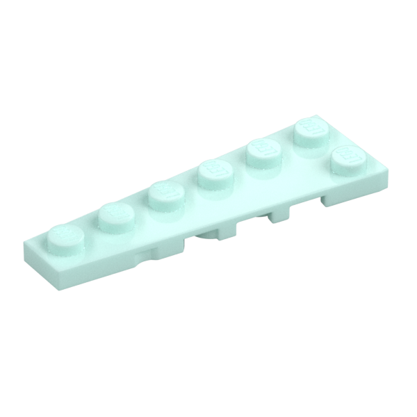 LEFT PLATE, 2X6, DEG. 9