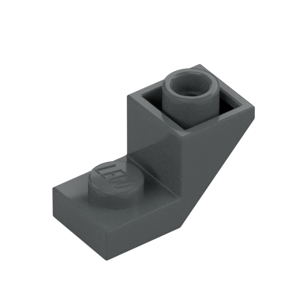 ROOF TILE 1X2, INVERTED, DEG. 45, W/ CUT