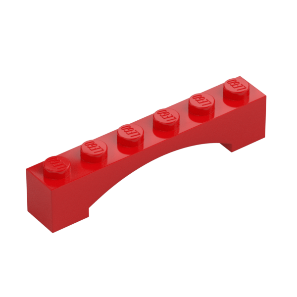 BRICK 1X6 W/INSIDE BOW