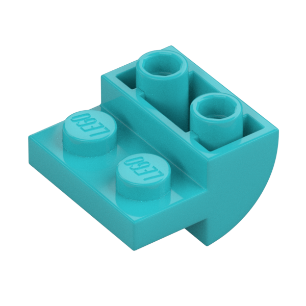 BRICK 2X2X1 INV. BOW, W/ CUT OUT