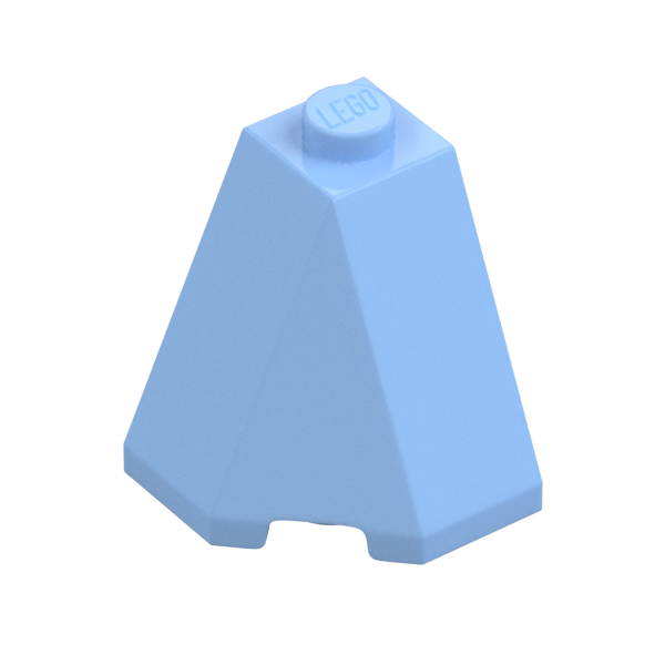 ROOF TILE 2X2X2, DEG. 65, NO. 1